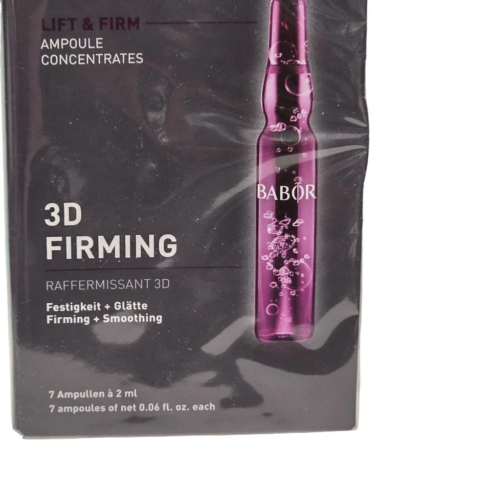 Babor 3D Firming Ampoule Concentrates 7 x 2ml Lift & Firm Serum Made in Germany